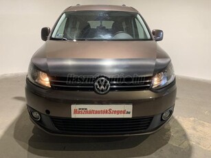 VOLKSWAGEN CADDY 1.6 CR TDI Maxi Life Comfortline BlueMotion 7 SZ.! 1-TULAJ! ÜLÉSFŰTÉS! TEMPOMAT! KLÍMA! 1.3T. VONÓHOROG! TOLATÓRADAR!