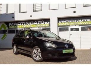 VOLKSWAGEN GOLF VI Variant 1.6 CR TDI Trendline BlueMotion Deep Black Pearl Metallic +Friss műszaki és szervíz! +2X-s GARANCIA !!