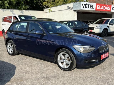 BMW 118d (Automata) Sport Line ProfNavi Radar Ülésfűtés Combtámasz