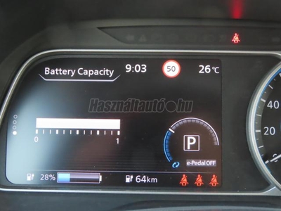 NISSAN LEAF Acenta 40kWh (Automata) Táborfralván szervizelt! 79.900km!