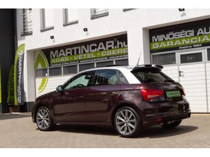 AUDI A1 Sportback 1.2 TFSI Ambition S-Line 60E.km Gyönyörű állapot+Full vez. Szervizkönyv +2X-s GARANCIA !!