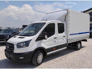 FORD TRANSIT 2.0 TDCi 350 LWB Trend RWD (7 személyes ) Készletről egyedi VARIA 3.6m-es platós-ponyvás kivitel!