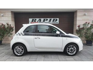 FIAT 500 1.2 8V Sport ++Friss MŰV! ++ Első Tulajdonos! ++ Hideg Klíma! ++ SZép!