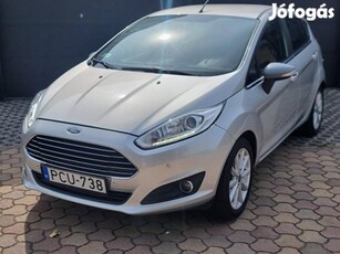 Ford Fiesta 1.25 Titanium Black Ritkaság. Fűthe...