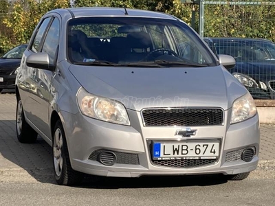 CHEVROLET AVEO 1.2 16V LS +CSAK 105 EKM+KITŰNŐ ÁLLAPOT+KLÍMA+