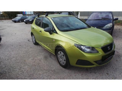 SEAT IBIZA 1.2 12V Entry 120000KM KLIMA VEZETETT SZERVIZ-KŐNYV TETŐ TARTÓ