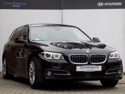 BMW 520d xDrive Touring (Automata) / magyarországi / 1 év garancia / memóriás bőrülések