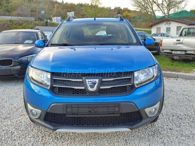 DACIA SANDERO 0.9 TCe Stepway Arctic EURO6 25.246 KM-VEZETETT SZERVIZKÖNYV-RADAR-TEMPOMAT-ALUFELNI!