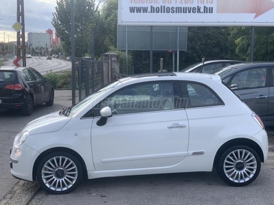 FIAT 500 1.2 8V Lounge /// 53.000 KM! DIGITÁLIS MŰSZERFAL DIGIT.KLIMA BLUE&ME ÜVEGTETŐ PDC EGY TULAJDON