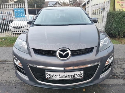 MAZDA CX-7 2.2 CD Revolution EXCLUSIVE-LINE. .1.Tulaj!Sz.könyv101.000 km! Bőr. Xenon. Navi. Ülésfűtés. Tempó