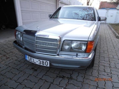 MERCEDES-BENZ W 126 380SE OT rendszámos