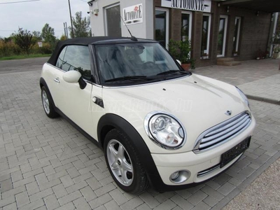 MINI MINI ONE Cabrio 1.6 GYÁRI FÉNYEZÉS.VEZETETT SZERVIZKÖNYV