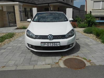 VOLKSWAGEN GOLF 1.6 TDi Highline cabrio.alcantara belső.17-s felni.tempomat.digitklíma