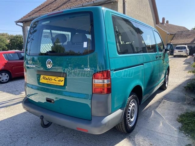 VOLKSWAGEN TRANSPORTER Mikrobusz 1.9 TDI FRISS MŰSZAKI.SZERVIZKÖNYV.KLÍMA.VONÓHOROG!!