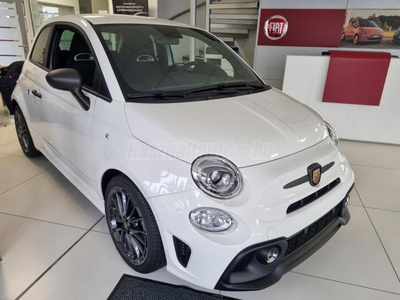 ABARTH 595 1.4 T-Jet 165 Gara fehér fényezéssel. Tech csomaggal. Azonnal készletről!