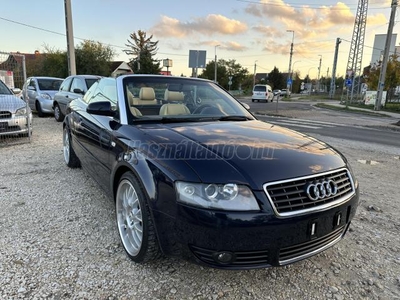 AUDI A4 CABRIO 1.8 T FRISSEN SZERVÍZELVE! FIX ÁR!!!