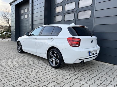 BMW 116i (Automata) SZERVIZELT / MAGYARORSZÁG-i / SPORT / NAPFÉNYTETŐ / ÜLÉSFŰTÉS