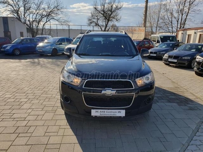 CHEVROLET CAPTIVA 2.2 D LT FWD +145E KM+2 ÉV GARANCIA+1.TULAJ+SZ.KÖNYV+7FŐS+KLÍMA+RADAR+ALUFELNI+ROZSDAMENTES+