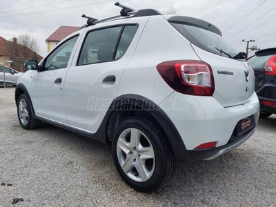 DACIA SANDERO 0.9 TCe Stepway Arctic 118.420 KM! MAGYARORSZÁGI! MÁSODIK TULAJDONOS! GYÁRI FÉNYEZÉS!