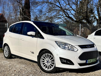 FORD C-MAX 2.0 Energi plug-in hybrid eCVT Végig szervizelt/118.000Km/Tolató kamera/Gyöngyház fehér/185LE/Zöld rendszám