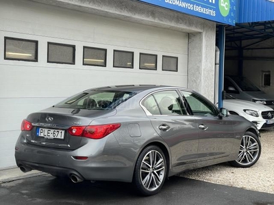 INFINITI Q50S 3.5 V6 Hybrid Sport AWD (Automata) EU6 3 év Garancia - Magyar - 1. Tulaj - Garantált Km