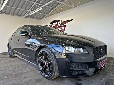 JAGUAR XF 3.0 TDV6 R-Sport (Automata) GYÁRI R-SPORT+BLACK EDITION!VÉGIG VEZETETT HIVATALOS SZERVIZ!TETŐ.MERIDIAN.KAMER