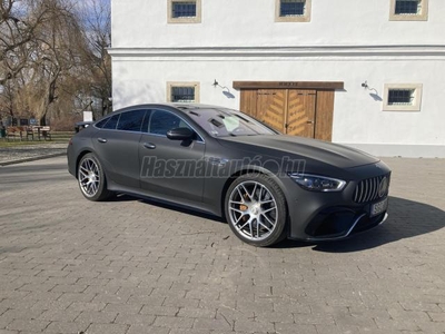 MERCEDES-AMG GT AMGCoupé 63 S 4Matic+ 9G-TRONIC MAGYARORSZÁGI. 2.5 ÉV GYÁRI GARI. PANORÁMA. KARBON SZÁRNY. FULL KARBON. MATT