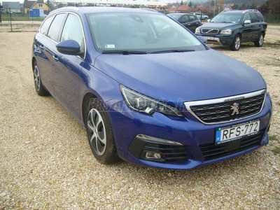 PEUGEOT 308 SW 1.5 BlueHDi Allure EURO6.2 SZERVIZKÖNYV. PARK.RADAR. TÁBLAFELISMERŐ. SÁVTARTÓ. ÜLÉSFŰTÉS