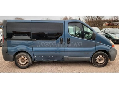 RENAULT TRAFIC 1.9 dCi L1H1 Passenger Klíma. 9 személyes. Vonóhorog. Metálfényezés