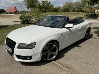 AUDI A5 CABRIO 3.0 TDI DPF quattro S-tronic Hanggenerátor.19-es gyári kerekek új gumikkal.3xS-Line.Magyar navi.Friss szervíz