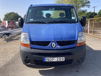 RENAULT MASTER 2.5 DCI 146 Lóerő! tempomat. 2500kg vontatás. aluplatós autószállító