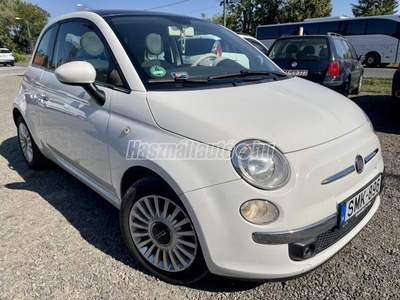 FIAT 500 1.2 8V Lounge Panoráma üvegtető! Bézs belső!