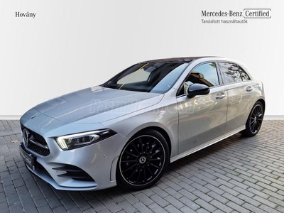 MERCEDES-BENZ A 180 d AMG Line 8G-DCT / ÁFÁ-s / AMG Line / Panorámatető / Ambiente / KeylessGo / Riasztó