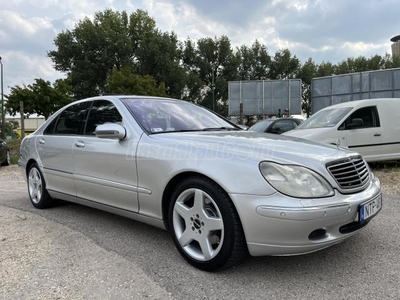 MERCEDES-BENZ S 500 L (Automata) 18 amg felni. 4 zónás klíma