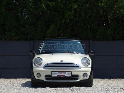 MINI CLUBMAN Cooper1.6 D DIGIT-6'SEBESSÉG-SZERV.KÖNYV-AZONNAL ELVIHETŐ-ALUFELNI