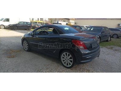 PEUGEOT 207 CC 1.6 HDi Feline EURO5 Digitális klíma.Tolatóradar.Alufelni.Tempomat.JBL.Ülésfűtés-Leinformálható