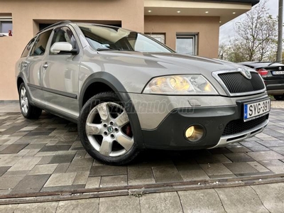 SKODA OCTAVIA Combi Scout 2.0 TDI DPF 4X4 NAGY NAVI ŰLÉS FŰTÉS KŐLTSEG MENTES KIVÁLÓ ÁLLAPOT!!!