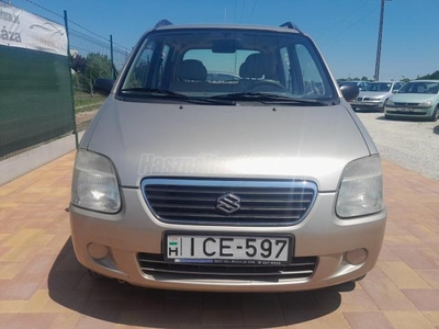 SUZUKI WAGON R+ 1.3 GLX ABS+Servo MÜSZAKI:25.03.08 ig KM:225.535! szervokormány. ABS. légzsák