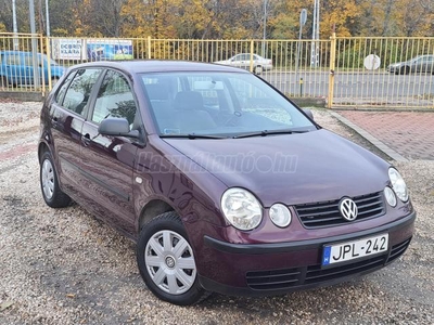 VOLKSWAGEN POLO IV 1.4 75 16V Comfortline MAGYARORSZÁGI LEINFORMÁLHATÓ KLÍMA ROZSDAMENTES VONÓHOROG