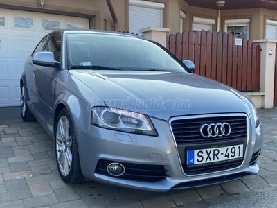 AUDI A3 2.0 TDI Ambition DPF TULAJDONOSTÓL.VALÓS KM.GYÁRI S-LINE .VEZÉRLÉS STB....CSERÉLVE!!!