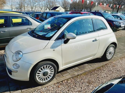 FIAT 500 1.2 8V Lounge FOGLALÓZVA.Nagyon szép állapot!Gyöngyház 1nap alatt vihető