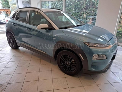 HYUNDAI KONA EV 64kWh Premium BEMUTATÓAUTÓ SÉRÜLÉSMENTES SZERVIZKÖNYVES FULL BŐR HEAD UP HŐSZIVATTYÚ