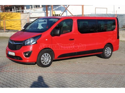 OPEL VIVARO 1.6 CDTI L2H1 2.9t Start-Stop Euro 6 9FŐ/LONG/TETŐKLÍMA/ MAGYAR/1.TULAJ/ NAVI/T.RADAR/TEMPOMAT/HOROG/ GAR.KM/ÁFÁS