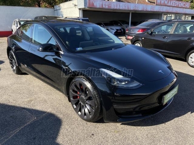 TESLA MODEL 3 Performance AWD (Automata) 20 ezer km. magyarországi