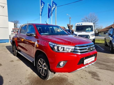 TOYOTA HI LUX Hilux 2.4 D-4D 4x4 Double Executive Leather Invicible felszereltség! - Zárható kemény-fedelű platófedél! - 1év Garanciával