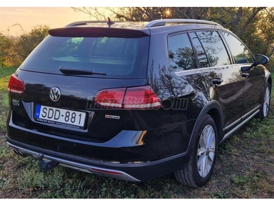 VOLKSWAGEN GOLF VII Alltrack 2.0 TDI SCR 4Motion DSG Sérülésmentes. garanciális 2024.07-ig.157.000.-km.2T gyári kihajtható vonóhorog