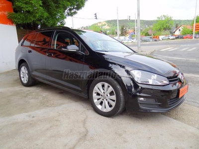 VOLKSWAGEN GOLF VII Variant 1.6 TDI BMT Comfortline ELSŐ TULAJ. PANORÁMA TETŐ. NAVI. ALUFELNIK. TEMPOMAT. FRISS SZERVIZ. GARANCIA