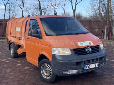 VOLKSWAGEN TRANSPORTER T5 1.9 TDI Kukásautó.működő tömörítővel+hidraulikával!ÁFÁS ÁR!