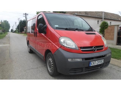 OPEL VIVARO 1.9 DTI L1H1 Tutti 250000 km szervizekkel!!! Működő klíma. Vonóhorog. Cserelehetőség!