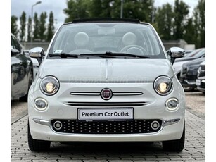 FIAT 500C 1.2 8V Collezione Cabrio kivitel. magyarországi. szerviz könyves. hölgy tulajdonostól